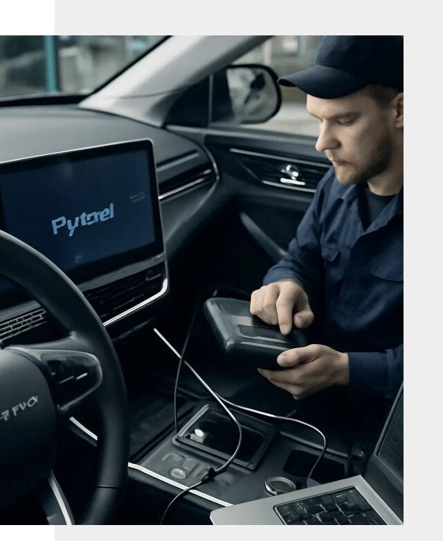 Русификация автомобилей Jetour с адаптацией меню в Озёрске