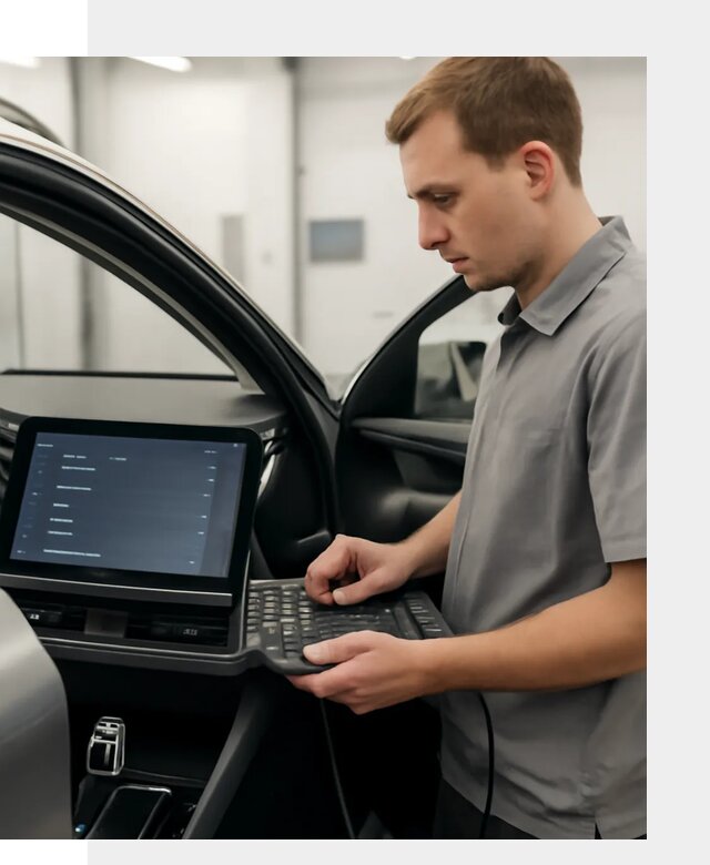 Русификация мультимедиа автомобилей Lynk Co в Озёрске
