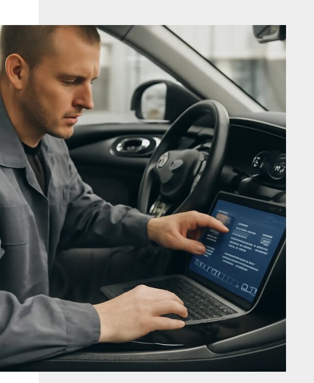 Русификация приборной панели автомобиля Lynk Co в Озёрске