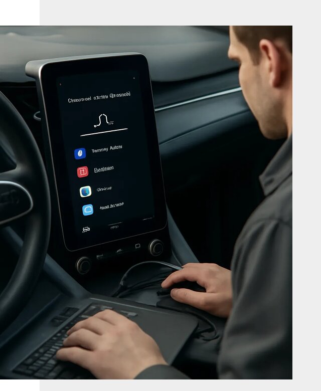 Установка приложений Lynk Co на автомобиль в Озёрске