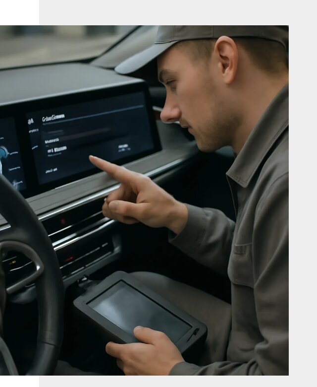 Русификация приборной панели автомобиля Voyah в Озёрске