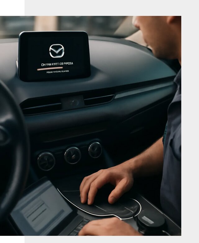 Установка приложений Mazda на мультимедийную систему в Озёрске