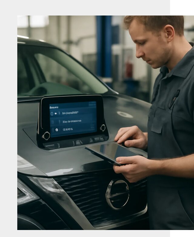 Русификация мультимедиа Nissan в Озёрске от 6592 р. | ФастМобиль-Озр