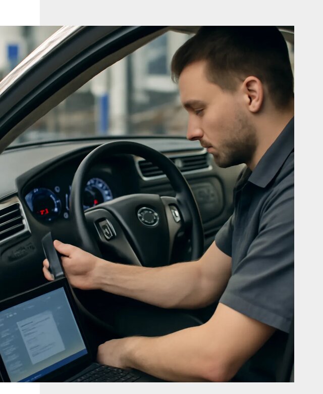 Русификация приборной панели Nissan для авто в Озёрске