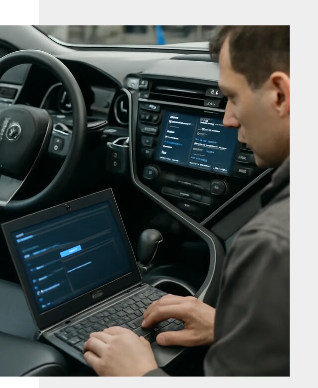 Русификация Toyota Camry 80 для мультимедиа в Озёрске